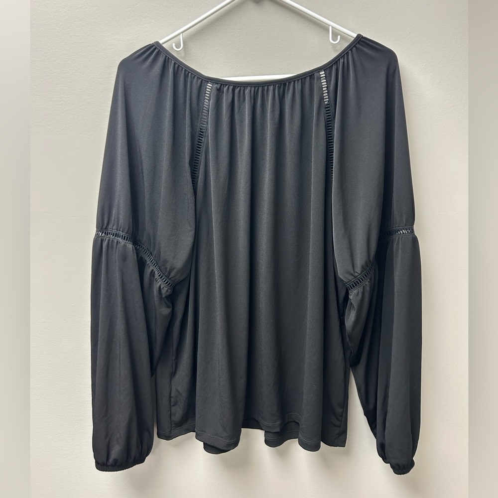Joe Fresh Black Women’s Blouse Top - Picture 3 of 4
